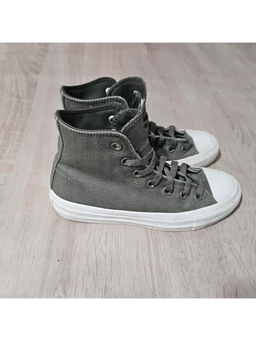 Converse Cons Ctas Pro High Top Sneakers Size 5.5 Womens 3.5 Mens Utility Green